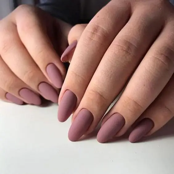 Matte Nails at Grace Nail Extension & Eyelashes Studio